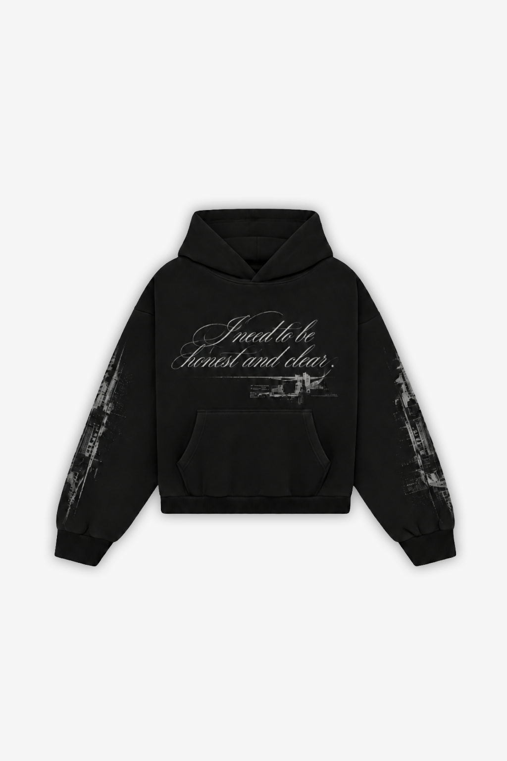 HONEST & CLEAR HOODIE