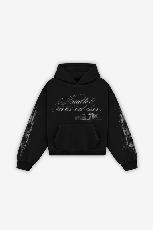 HONEST & CLEAR HOODIE